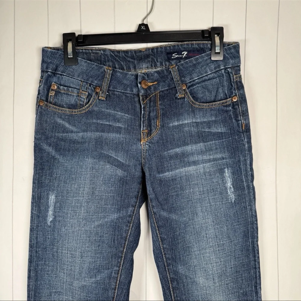 Seven7 Premium Jeans Cotton Bootcut Denim‎ Pants Casual Everyday Plain Basics 28